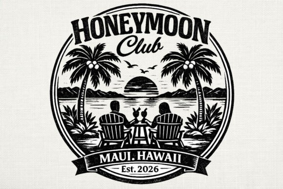 Download Honeymoon Club Just Married PNG - Married Collection