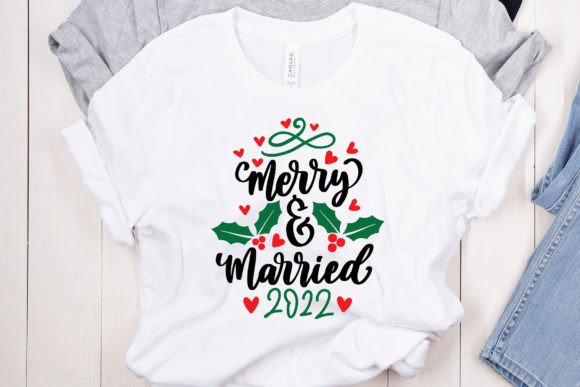 Download Merry and Married SVG Cut File - Premium Bundle
