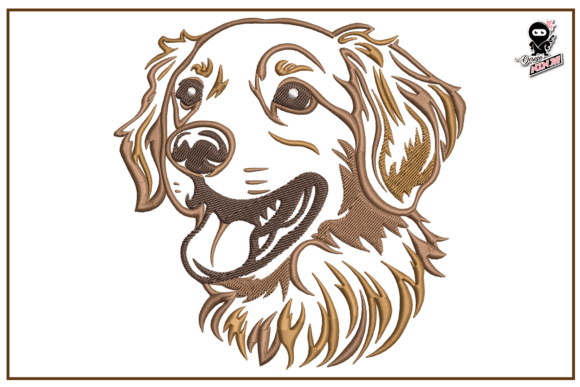 Download Golden Retriever Portrait - Old Collection