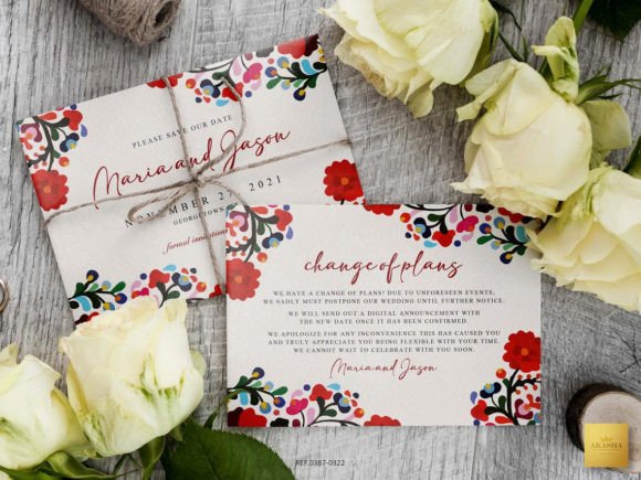 Download Mexican Theme Save the Date Card - Save Collection